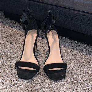 Black Open Toed Heels